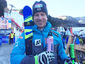 Hannes Reichelt mit der BWT Trinkflasche mit Magnesium mineralisiertem Wasser – der Kraftstoff des Sports (c) BWT AG