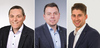 v.l.n.r.: Hubert Kronsteiner, Daniel Lener und Patrick Prokop (c) Grohe