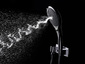 Der Gyrostream, ein massierender und belebender Wasserstrahl. (c) TOTO