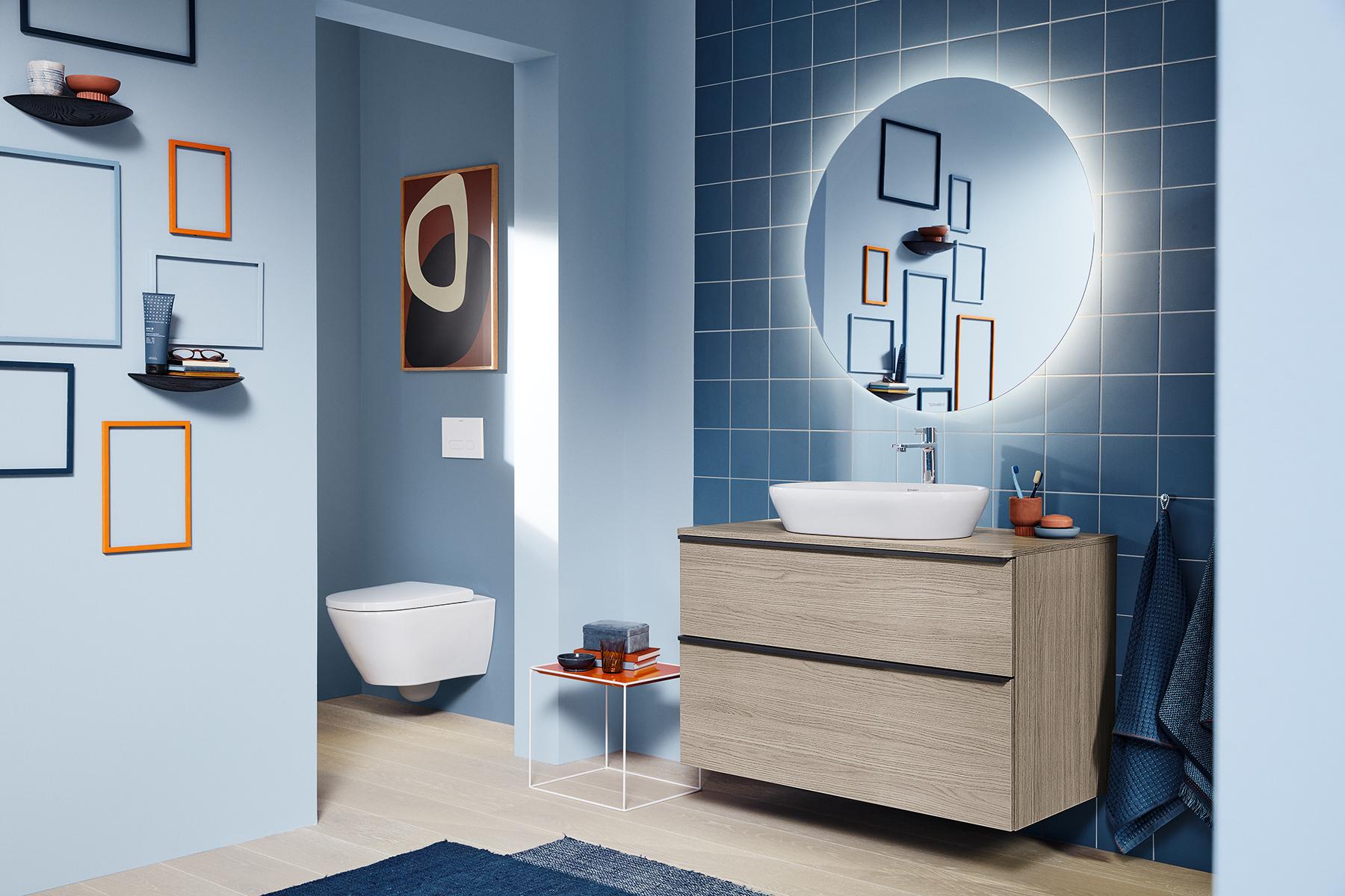 Mit ihren geradlinig-geometrischen Formen überzeugte die D-Neo Serie von Duravit die Jury des Red Dot Design Awards.