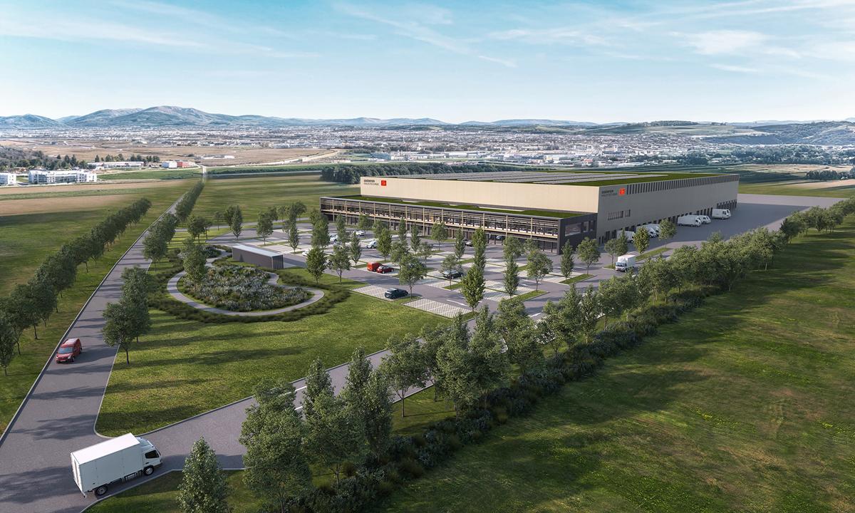 Das wird die neue Zentrale der ODÖRFER HAUSTECHNIK in Premstätten bei Graz 