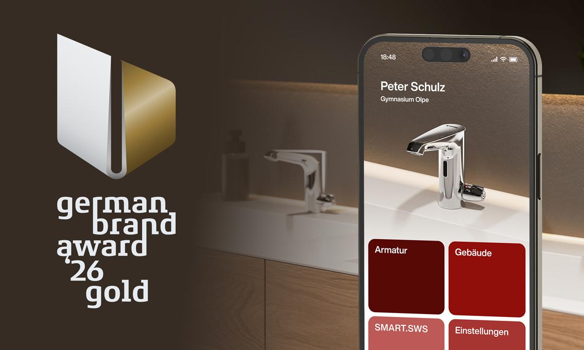 Die SCHELL App für die digitale Armaturengeneration E² wurde mit „Gold“ ausgezeichnet.