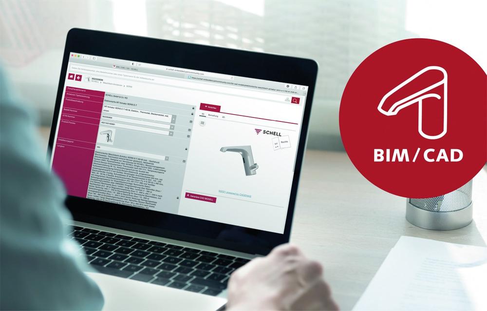 Das Schell BIM Portal ist online: Ab sofort sind die Daten zahlreicher Schell Produkte in allen für Planer und Architekten relevanten Formaten unter www.schell.eu abrufbar.