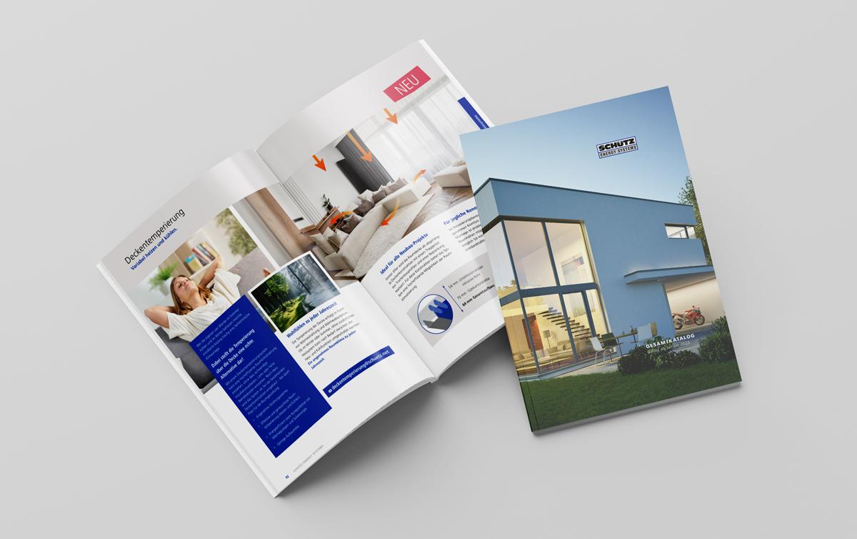 Im neuen Gesamtkatalog von Schütz Energy Systems finden Fachhandwerker, Planer und Architekten alle Produkte und Services des Haustechnikspezialisten auf einen Blick.
