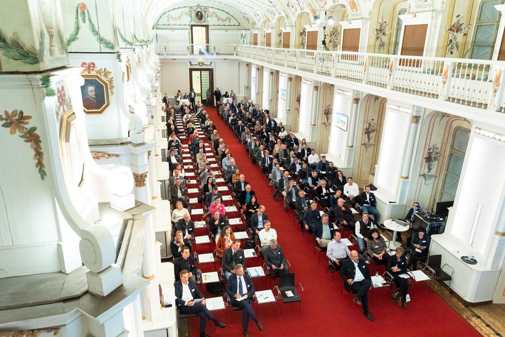 Rund 180 Besucher folgten der Einladung zum energytalk in die Alte Universität Graz