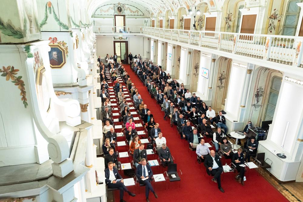 Rund 180 Besucher folgten der Einladung zum energytalk in die Alte Universität Graz 