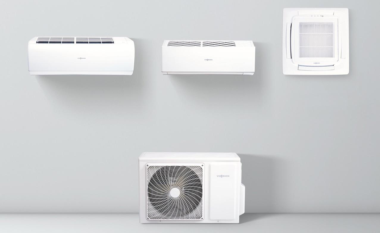 Mit den Single- und Multisplit-Klimageräten Vitoclima 300-S und Vitoclima 200-S stellt Viessmann neue Produktlinien vor.