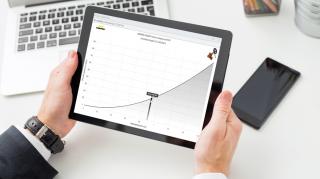 „Kennlinien“: Mobil optimiert für Smartphone oder Tablet ist der Zugriff auf die dynamischen Kennlinien nahezu überall möglich. 