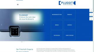 Nach dem Relaunch punktet die Unternehmens-Website von Pluggit pluggit.com mit frischem Design und neuen Funktionen.