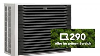REMKO liefert Klima- und Wärmepumpentechnik mit dem umweltfreundlichen Kältemittel R290, etwa die Monobloc-Wärmepumpe WKM Pro.