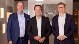 v.l.n.r.: Hubert Winnecken, Dr. Gerd Sievers und Hermann Reitze