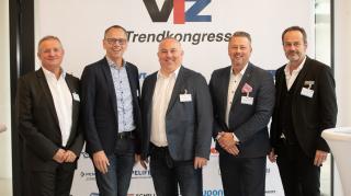 v.l.nr.: Kersten Viehmann, Rudolf Donner, Markus Riedl, Alexander Sollböck und Hans Jörg Dullinger