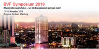 Findet vom 13.-14. November diesen Jahres in Würzburg statt: Das BVF Symposium 2019.