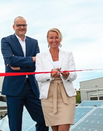 Thomas Stadlhofer, Vorstandsvorsitzender und
Beatrix Ostermann, Vorstand Frauenthal Service AG