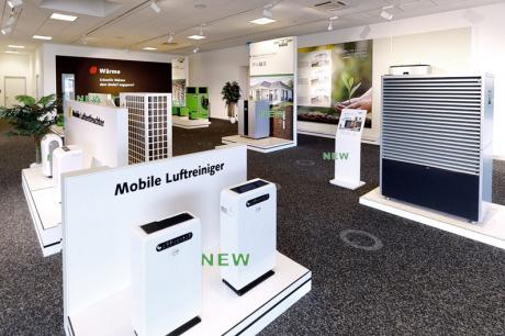 Was für die Remko-Produkte gilt, zählt auch beim 360-Grad-Rundgang im Showroom.
