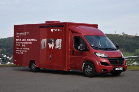 Das Schell Mobil begeistert auf seiner Tour Kunden und Außendienstmitarbeiter gleichermaßen und wird den gesamten Oktober in Österreich unterwegs sein. 