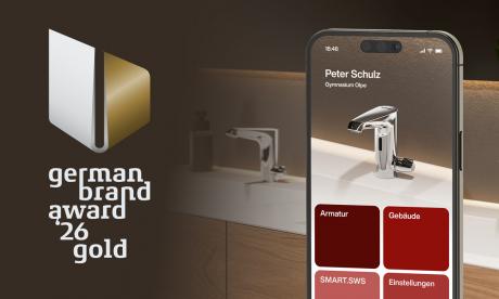 Die SCHELL App für die digitale Armaturengeneration E² wurde mit „Gold“ ausgezeichnet.