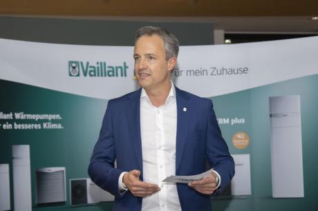 Gastgeber und Vaillant Österreich Geschäftsführer Dr. Christian Herbinger
