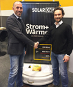 Beständigkeit und Innovation. Dafür stehen Ronald Gattringer, Geschäftsführer von Gasokol, und Alexander Friedrich, Geschäftsführer von 3F Solar.