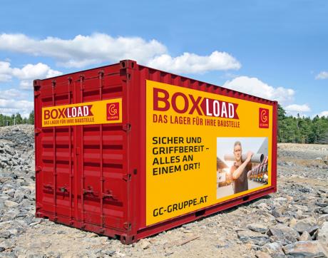BoxLoad, individuell in zwei Größen und optional mit praktischer Ausstattung erhältlich. 