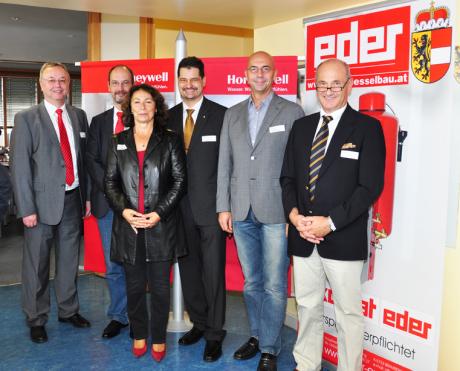 v.k.n.r.:Gerhard Lang, Gerhard Friedrich, Elisabeth Berger, Joachin Galler, Erich Draxler und Alfred Eder