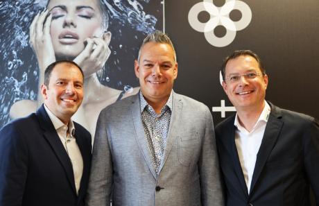 Roland Lax, Alexander Schatz und PhG Bernhard Zwielehner (v.l.): „Steiner ist für die Zukunft bestens gerüstet“