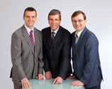 Das Führungsteam (v.l.n.r.): Manfred Ceplecha, Leiter Vertrieb Österreich, Vaillant; Mag. Rudolf Stelzl, Geschäftsführer Vaillant Group Austria GmbH und Dr. Georg Patay, Leiter Vertrieb Österreich, Saunier Duval
