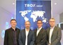 Von links nach rechts: Ing. Karl Palmstorfer, Ing. Mag.(FH) Michael Wurdits, Ing. Reinhard Brenner, Reinhard Grill (c) Trox Austria GmbH