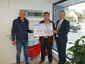 v.l.: Bernhard Karlsberger, Manfred Schierl und Manuele Teso