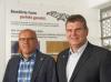 Manfred Rieger und Stefan Ilsanker, Geschäftsführer von PYD-Thermosysteme: "Wir setzen auf die Stabilität der Baubranche. Die Chancen sind gut und die Basis solide – in Österreich ebenso wie in Deutschland." (c) PYD-Thermosysteme, Bischofswiese