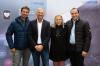 Gemeinsam für mehr Nachhaltigkeit und Gesundheit: Felix Neureuther, Bernhard Karlsberger, Miriam Neureuther, DDr. Andreas Artmann. (c) Hansa Austria GmbH | Ing. Nicole