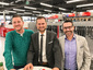 Das Würth Trio Michael Leitner (Mitarbeiter Niederlassung), Mario Schindlmayr (Geschäftsführer Vertrieb) und Hermann Eberl (Niederlassungsleitung Österreich) freut sich über die Neueröffnung in Salzburg-Schallmoos. (c) Würth