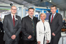 Thomas Stadlhofer, FTS Vorstand, Szbg-LIM Andreas Rotter, FTS-Vorstand Beatrix Ostermann und der BGM von Perchtolsdorf Martin Schuster nach der Eröffnung (v.l.n.r.) (c) Frauenthal Service